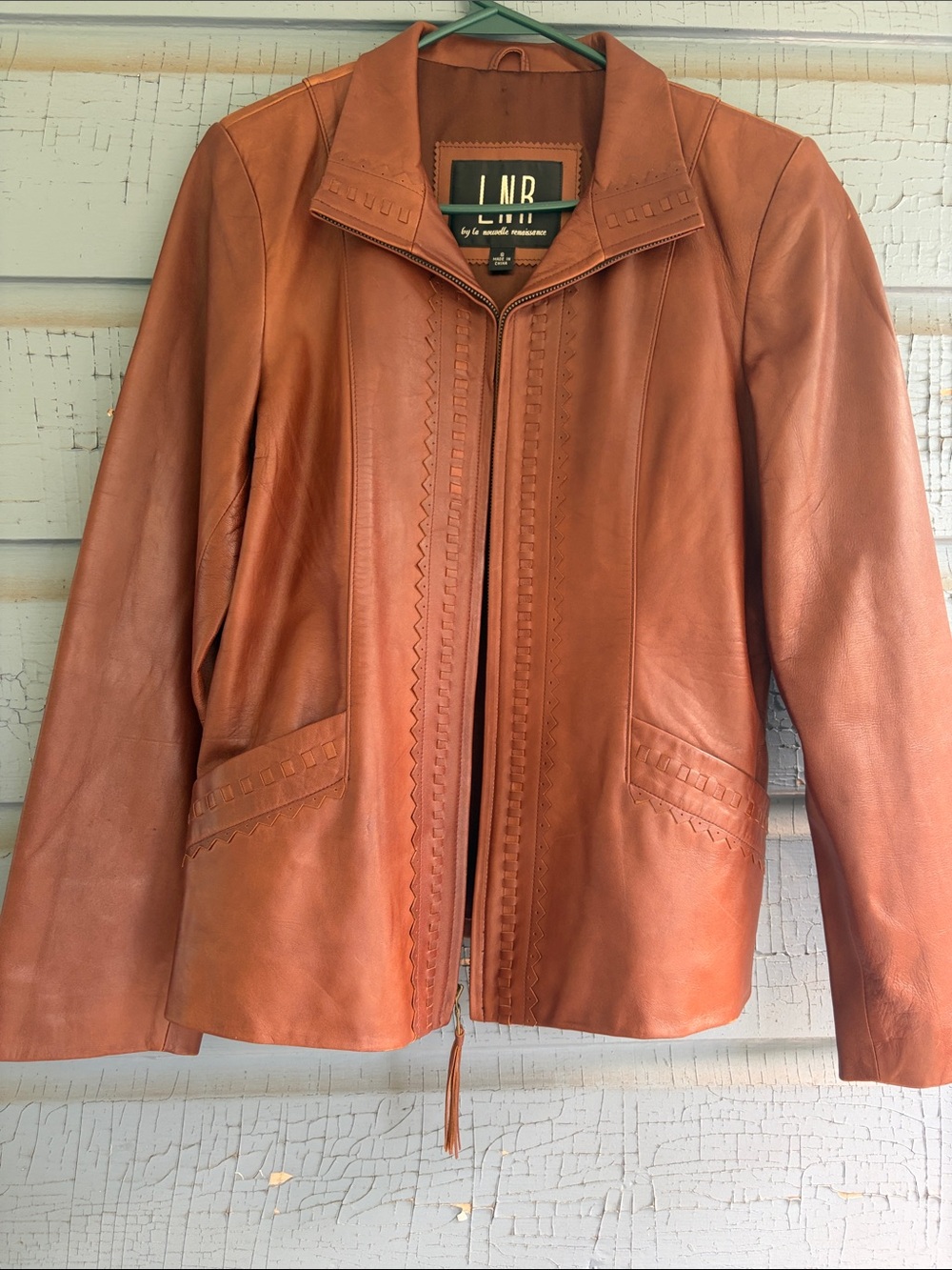 Vintage Y2K leather jacket
